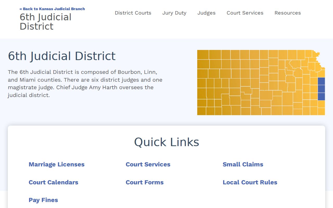 Dickinson County district court case search guidance