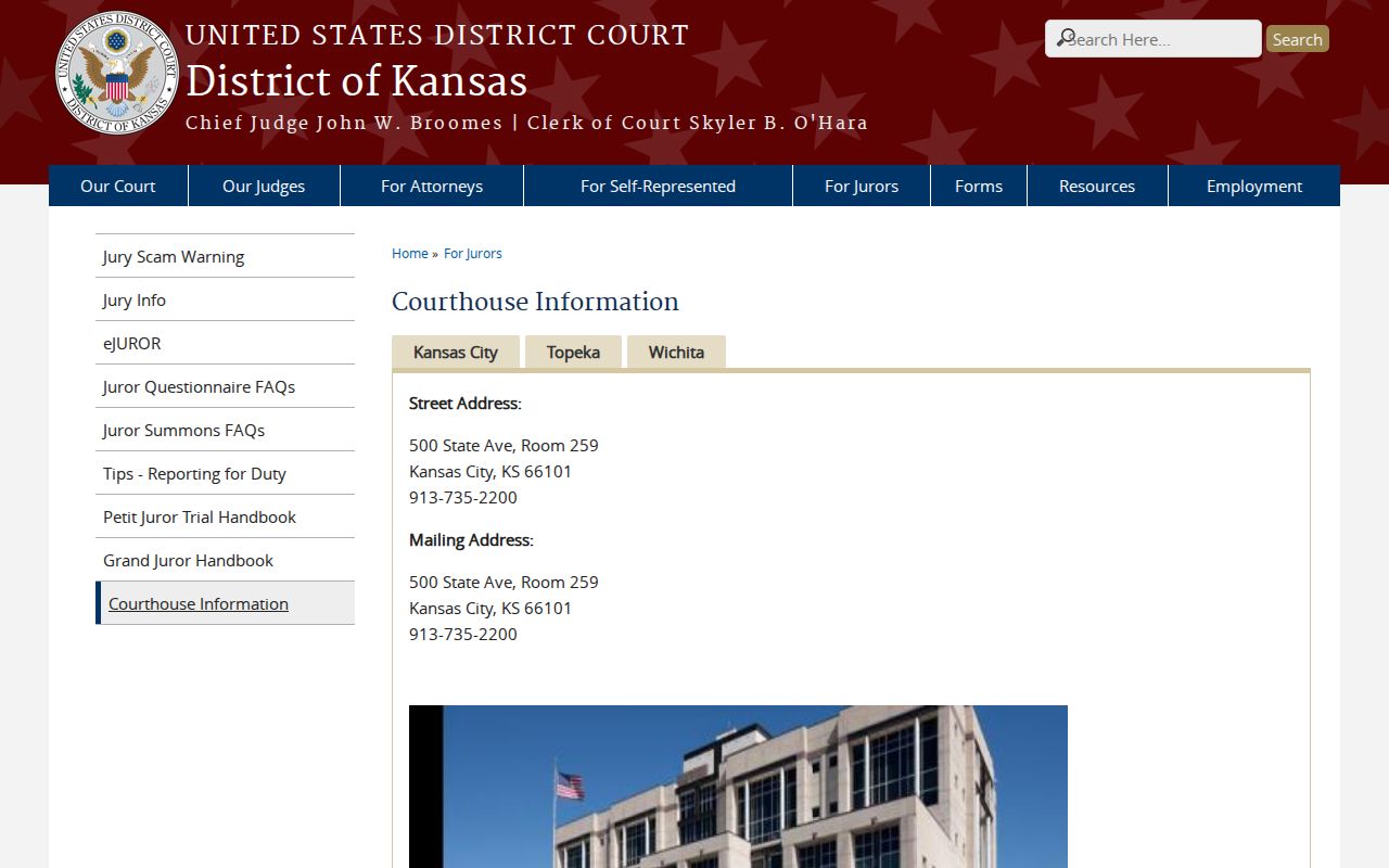 Herington court docket federal court jurisdiction reference